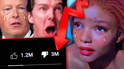 Celebrities Have HUGE MELTDOWN After WOKE Little Mermaid Trailer Hits 3 MILLION Dislikes!