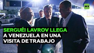 Serguéi Lavrov llega a Venezuela
