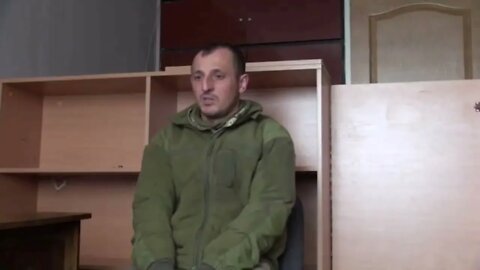 Ukrainian soldier telling about the lack of combat training and morale among mobilized servicemen