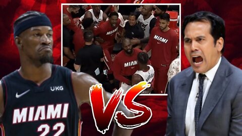 Jimmy Butler And Head Coach Eric Spoelstra Almost FIGHT On Sidelines | Miami Heat MELTDOWN
