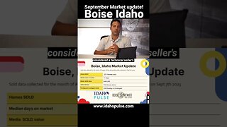 Is the housing market in Boise Idaho strong or crashing? 🏡💪 #idaho #realtor #shorts