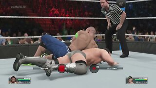 Adrian Neville VS John Cena Submission Match