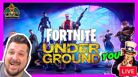 Fortnite Underground w/ YOU! Creator Code: NERDREALM Let's Squad Up & Get Some Wins! 1/25/24