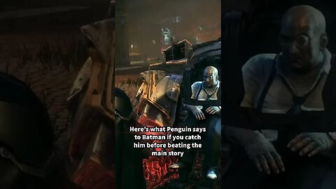 Penguin’s dialogue after getting captured in Batman Arkham Knight #short
