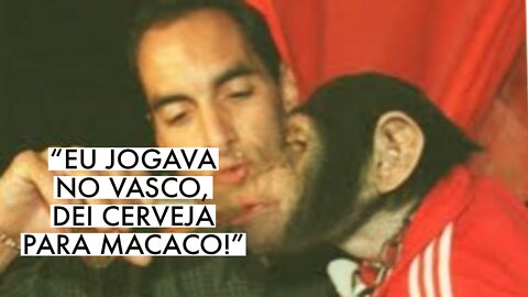 EDMUNDO DEU CERVEJA PARA O MACACO 🐵 FALOU DO VASCO