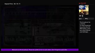 Shawn0071986's Live PS4 Broadcast Of WWE 2K23 War Games