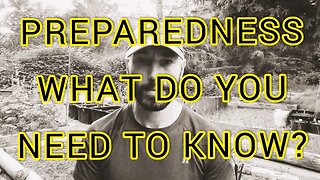 What Do You Need To Learn About Preparedness?