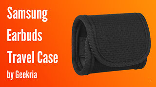 Samsung On-Ear Headphones Travel Case, Soft Shell Headset Carrying Case | Geekria