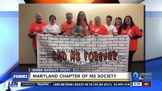 Good morning from the Maryland Chapter of the MS Society!