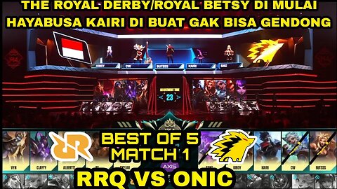 PERTARUNGAN BERDARAH SAUDARA!! RRQ VS ONIC | HAYABUSA KAIRI DI BUAT SUSAH GERAK OLEH VYN - MLBB M4