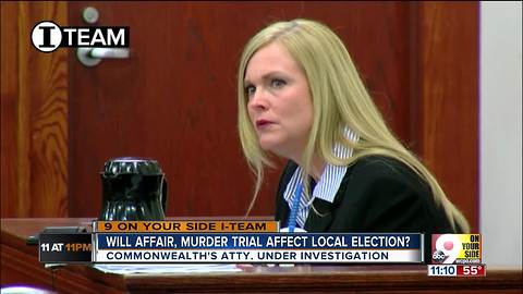 Will affair, murder trial hurt her chances of re-election?