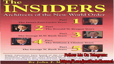 John Birch Society President, John F McManus - The Insiders Architects Of The New World Order