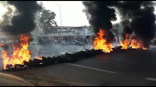 SOUTH AFRICA - Pretoria -Protest against the Shepherd Bushiri-led ECG church (Video) (Lt6)