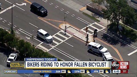 Bikers riding to honor fallen bicyclist in St. Pete