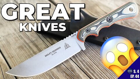 New Knives: Great Folders Automatics & Fixed Blades from TOPS Heretic & Buck USA | AK Blade GAW