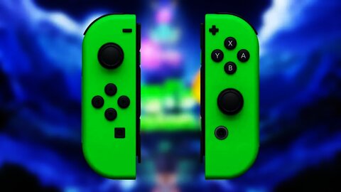 Green (Luigi's Mansion?) Joy-Cons REVEALED!