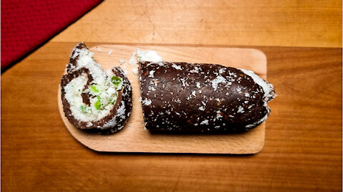 Todays recipe is no Bake Swiss Roll dessert