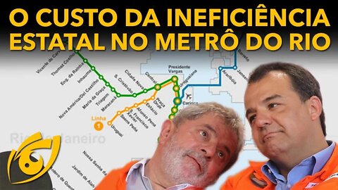 Metrô do Rio: Um exemplo clássico de ineficiência estatal | Visão Libertária ~ ANCAPSU