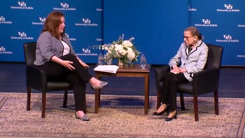UB's Q&A with Justice Ruth Bader Ginsburg