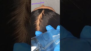 Scalp Check & Treatment ~ASMR No Talking #asmr #asmrsounds #anon7mousasmr #shorts