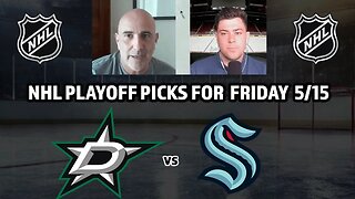 NHL Playoff Predictions | Seattle Kraken vs Dallas Stars Game 7 Betting | PuckTime May 15