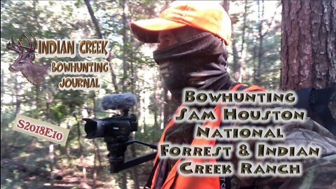 Bowhunting Sam Houston National Forrest & Rocksprings Texas ICBJ S2018E10