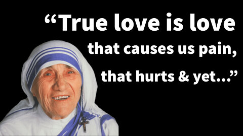 These 100 Touching Mother Teresa Quotes Is the Equivalent of Getting a Giant Hug | Bright Quotes