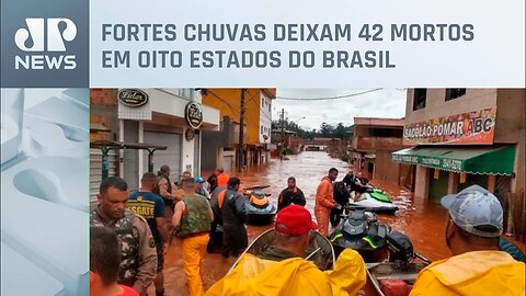 Chuvas deixam mais 104 cidades em estado de emergência em MG