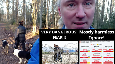 Lovingly countering fear propaganda. AI fears. Fear of WHO. "Putin"'s fear attack against Finland