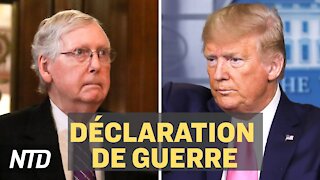 Trump condamne McConnell; Capitole : une enquête indépendante; La force sous-marine de la Chine