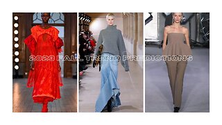 2023 Fall Fashion Trend Predictions