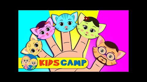Colored Cats Finger Family | Episode 10 | More Nursery Rhymes And Kids Songs by KidsCamp