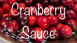 GRAND MARNIER CRANBERRY SAUCE