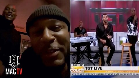 Tank Calls Out Tyrese & Ginuwine For Forgetting The Lyrics On Their 1st "TGT" Live Performance! 😂
