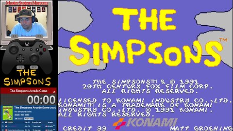 The Simpsons [Arcade 1991] Any% Easy Homer [31'13"] 26th place