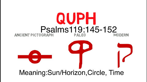 Quph-Psalms 119:145-152