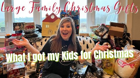 What I got My Kids for Christmas 2022 | Gifts for ALL 10 of My Children | Ages 29 - 4 (Boys & Girls)