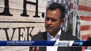 Vivek Ramaswamy says he's more likely to win 'landslide victory than Trump in one-on-one interview
