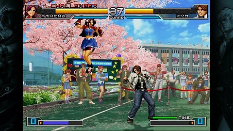 The King of Fighters 2002: Unlimited Match - Athena vs Kyo - No Commentary 4K