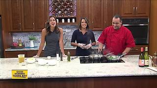 Viva Napoli chef shows viewers how to make Chicken Scallopini