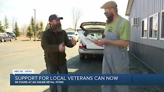 Local veterans open an online retail store during the pandemic