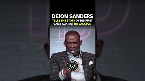 Deion Sanders Tells the Story of Being Stiff Armed by Bo Jackson