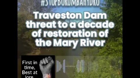 Traveston Dam threat to a decade of restoration of the Mary Rivet