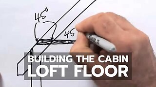 How to Build a Cabin - Loft Floor Detail