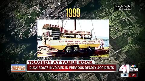 Missouri capsizing is at least the fifth deadly accident since '99