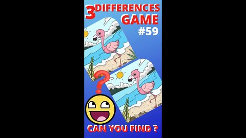 3 DIFFERENCES GAME | #59