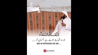 Surah Al-Hajj ayah 65 | reciter Mansour al Salimi #quran #shorts
