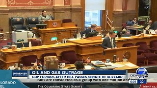 As Colorado blizzard shut down state, Senate lawmakers kept working