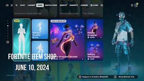 Fortnite Item Shop|June 10, 2024(*New* I'm Out Emote)