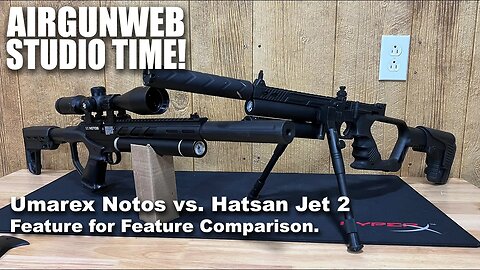 Umarex Notos vs. Hatsan Jet 2 - Let’s compare these two airguns Feature for Feature